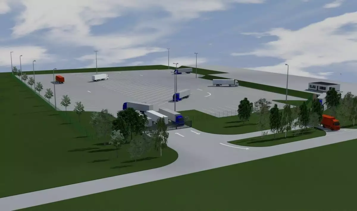 Hesbymazout Secure Truck Parking : une étape est franchie.